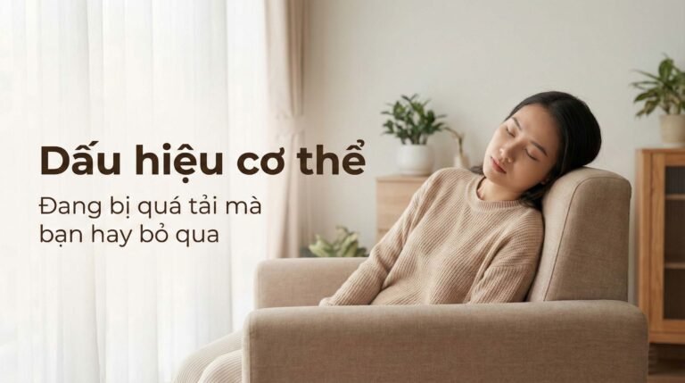 Dấu hiệu cơ thể đang bị quá tải mà bạn hay bỏ qua
